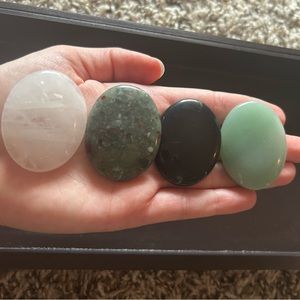 35X45mm worry stones, set of 4